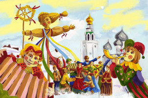 Фольклорный праздник "Весна-красна" Фольклорный праздник "Весна-красна".